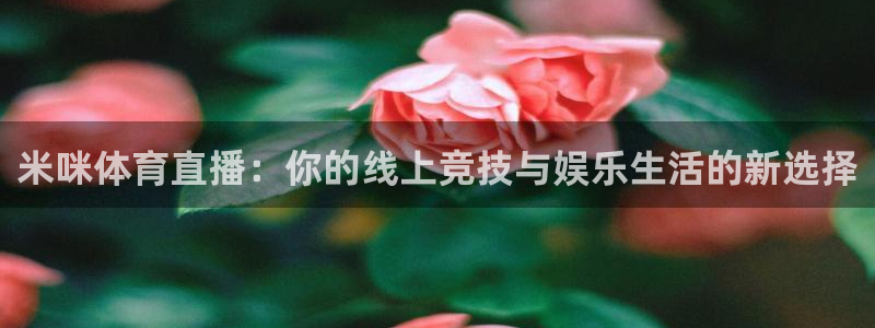 米咪体育直播：你的线上竞技与娱乐生活的新选择