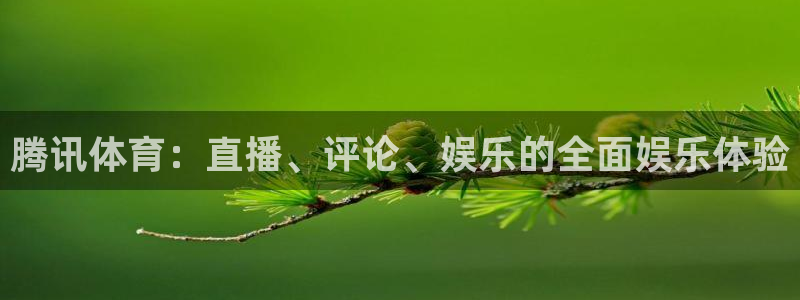 腾讯体育：直播、评论、娱乐的全面娱乐体验
